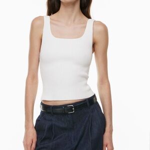 Aritzia Babaton Sculpt Knit Tank, S